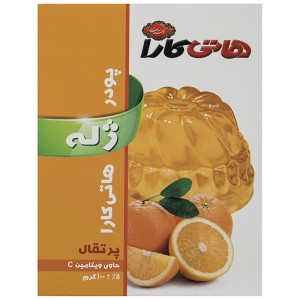 پودر ژله پرتقال هاتی کارا مقدار - 100 گرم