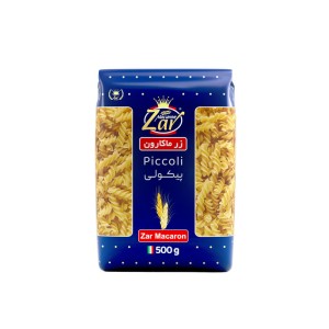 ماکارونی پیکولی زر ماکارون مقدار 500 - گرم