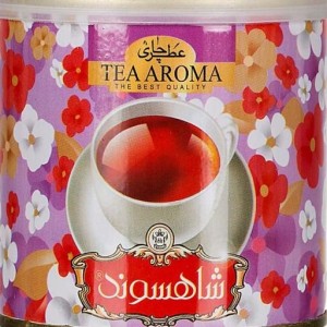 عطر چای قوطی فلزی شاهسوند ( 100 گرم )