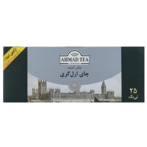 چای کیسه ای ارل گری 25 عددی احمد