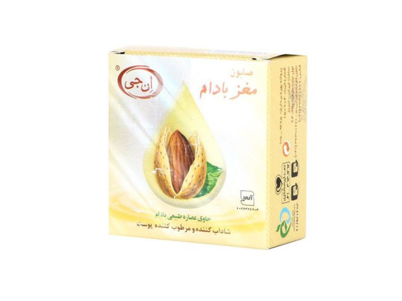 صابون مغز بادام ان جی