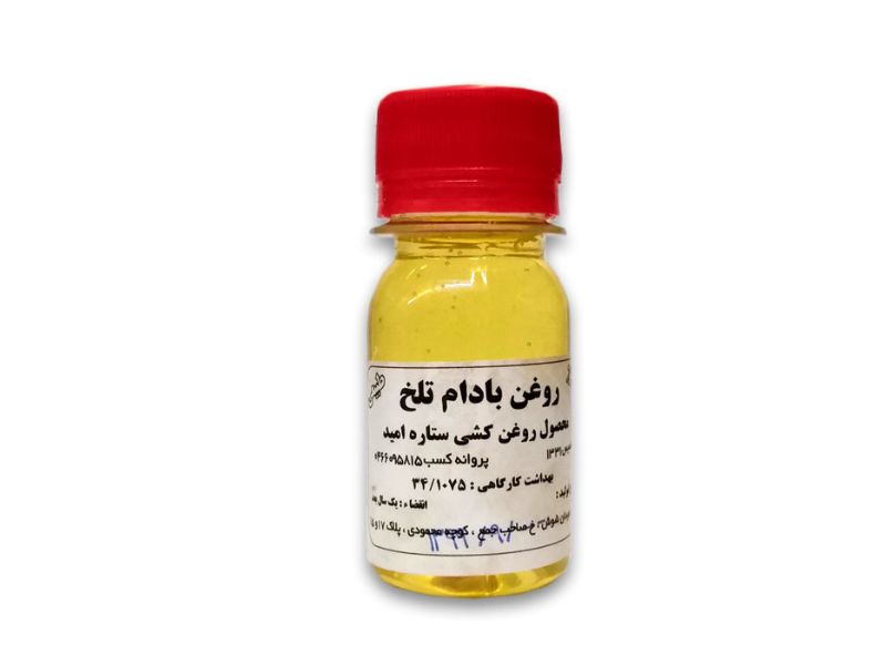 روغن بادام تلخ ستاره امید