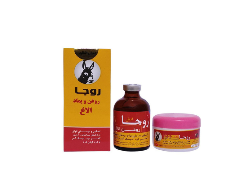 روغن وپماد الاغ روجا(2*1)