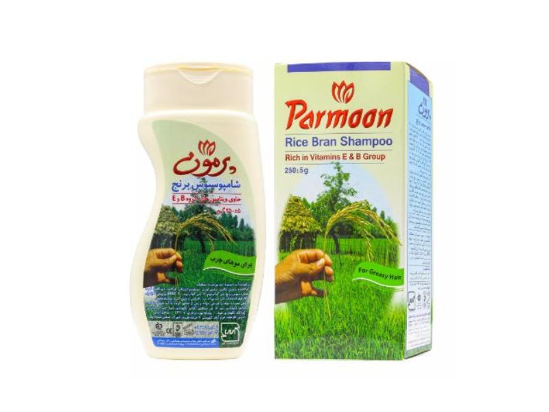 شامپو مو پرمون سبوس برنج مخصوص موهای خشک