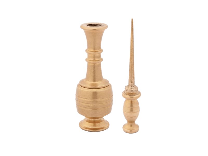 سرمه دان برنجی