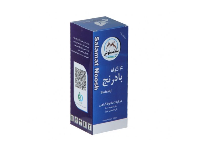 معجون 4گیاه بادرنج سلامت نوش پاستوریزه