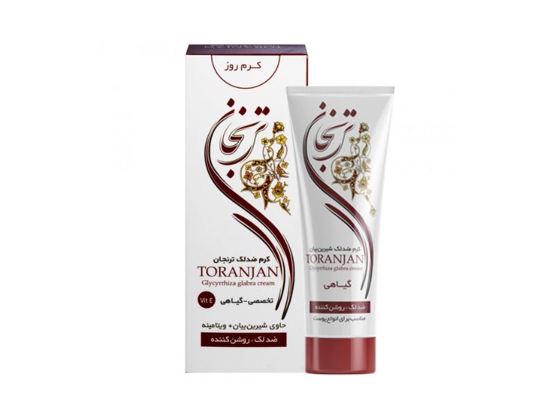 کرم ضدلک و روشن کننده پوست ترنجان
