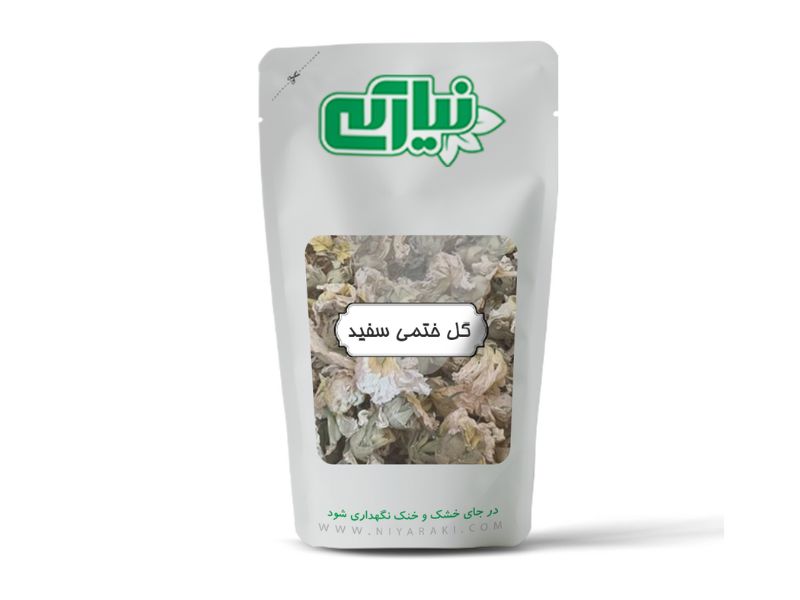 گل ختمی سفید