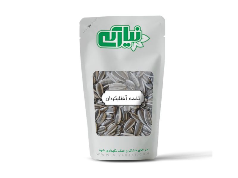 تخمه آفتابگردان خام