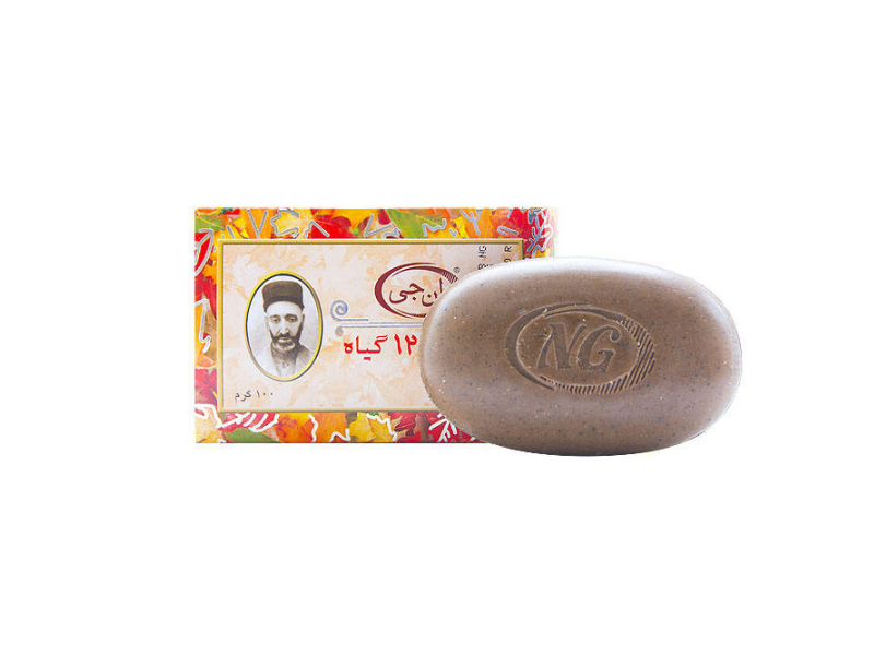 صابون 12 گیاه موی سر ان جی اورجینال مدل NG Herb