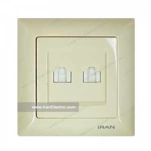 پریز شبکه کامپیوتر الیزه کرم