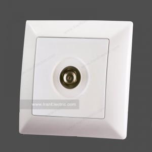 پریز آنتن SAT الیزه سفید