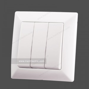 کلید سه پل الیزه سفید