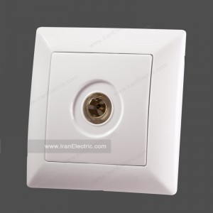 پریز آنتن تلویزیون الیزه سفید