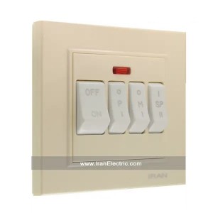 کلید کولر برلیان اقتصادی کرم ایران الکتریک