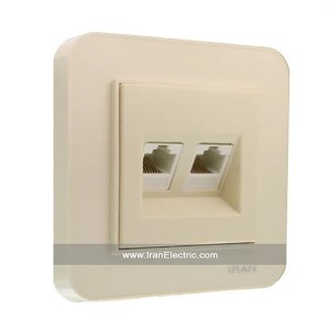 سوکت شبکه کامپیوتر ارس اقتصادی کرم ایران الکتریک