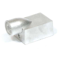 چراغ دکوراتیو یک طرفه موشکی با لنز تخت / محدب زمرد نور اسپرلوس