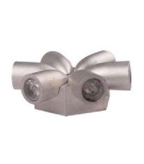 چراغ دکوراتیو شش طرفه زاویه با لنز تخت / محدب زمرد نور اسپرلوس