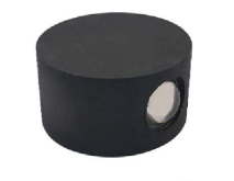 چراغ دکوراتیو یک طرفه دایره با لنز محدب زمرد نور اسپرلوس