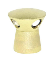 چراغ دکوراتیو چهار طرفه سفینه ای با لنز محدب زمرد نور اسپرلوس