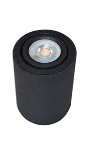 چراغ دکوراتیو سقفی روکار استوانه بلند زمرد نور اسپرلوس