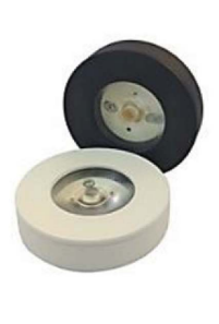 چراغ دکوراتیو ساعتی روکار گرد زمرد نور اسپرلوس