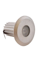 چراغ دفنی زحل گرد زمرد نور اسپرلوس 1W (LED) سایز رویه 6.5 سانت