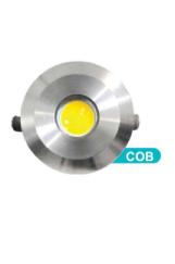 چراغ دفنی زهره گرد لنز محدب (60 درجه) زمرد نور اسپرلوس 12V (LED)