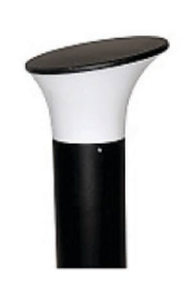 چراغ پارکی 30 سانت قارچی زمرد نور اسپرلوس