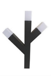 چراغ پارکی کاکتوسی زمرد نور اسپرلوس