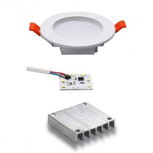 پنل هالوژن 7w ساده پارس سینا