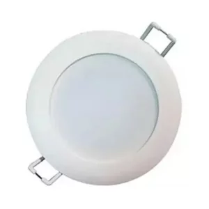 پنل بک لایت 8w گرد توکار برند gcc پرتو سه حالته