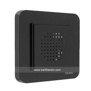 زنگ اخبار ارس رنگی مشکی ایران الکتریک