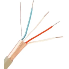 کابل مخابراتی مس 2 زوج 6 دهم فویلدار 25 متری