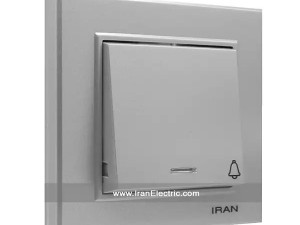 شاسی زنگ برلیان رنگی نقره ای ایران الکتریک