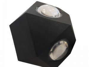 چراغ دیواری 4طرفه چند ضلعی