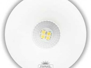 چراغ چشمی 4وات گرد بدنه سفید | آفتابی