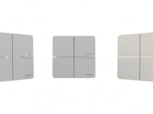 کلید دو پل  مدل T2 سفید ویرا الکتریک