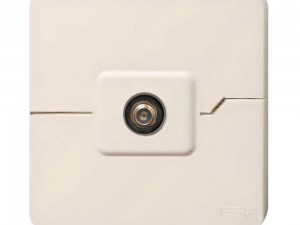 فیش آنتن ماهواره (SAT) مدل T2 سفید ویرا الکتریک