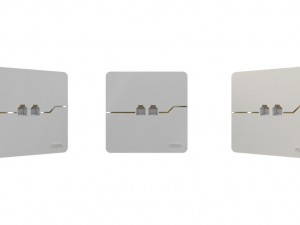 تلفن دو سوکت (چهارخط ) مدل T2 سفید ویرا الکتریک