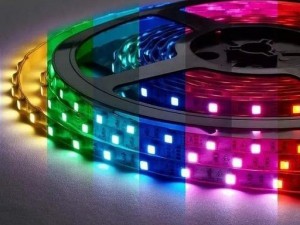 ریسه 16 میلیون رنگ استریپ لایت اتصال به گوشی کنترل از راه دور نوار RGB اتاق گیمینگ