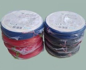 سیم برق افشان 1 در 1.5 تمام مس هادی نور گستر