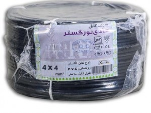 کابل افشان مسی سایز 4 در 4 هادی نور گستر