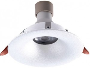 فریم هالوژن مدل H920 (قاب توکار گرد) آلومینیومی ضد خیرگی، دارک لایت نورشو (سفید, مشکی)