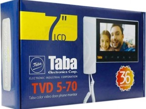 آیفون تصویری تابا مدل TVD-5-70 سایز ۷ اینچ