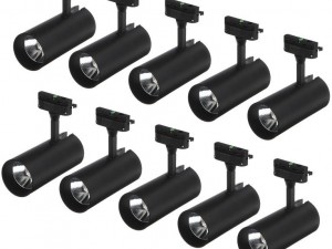 چراغ ریلی 30 وات مدل لوله ای کد COB-SH30 بسته 10 عددی - زرد