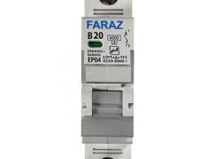 فیوز مینیاتوری تکفاز 20آمپر فراز