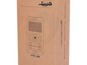 پنل آیفون تصویری الکتروپیک مدل 1086 تک واحدی