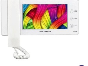 پکیج آیفون تصویری الکتروپیک مدل 1294 با مانیتور ۷ اینچ و حافظه دار