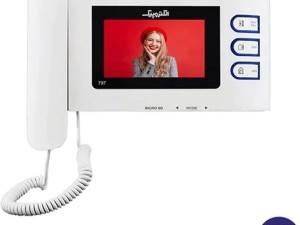 آیفون تصویری الکتروپیک مدل 797Pro ظرفیت ۲ واحدی با مانیتور ۴.۳ اینچ